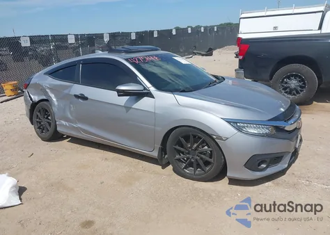 2016 Honda Civic Touring z USA, uszkodzony, nr VIN 2HGFC3B90GH356941